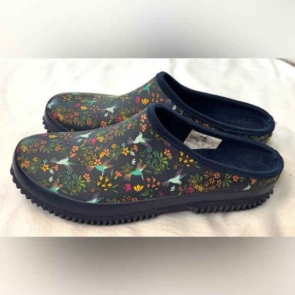 Western Chief Women's Waterproof Slip-On Garden Clog Navy Blue Size 9 - Picture 3 of 11